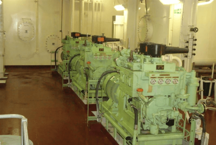 Marine Air Compressor